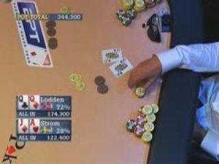 Poker EPT 3 Barcelone Per Strom all In Again