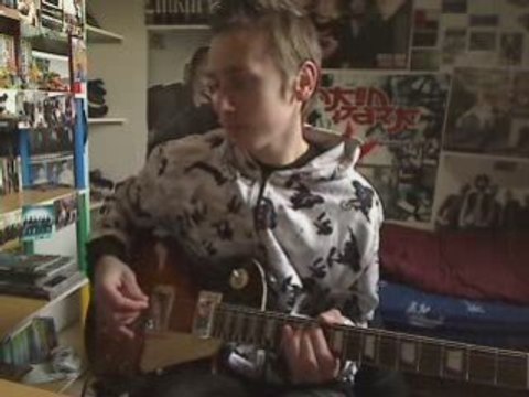 simple plan time to say goodbye guitare cover