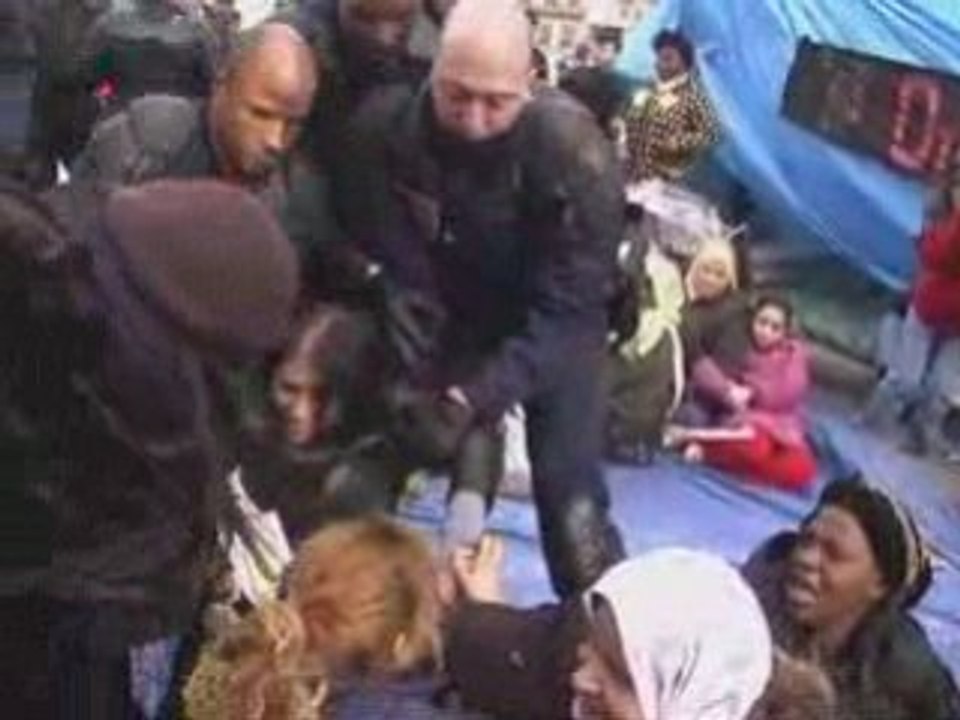 DAL : Intervention des CRS