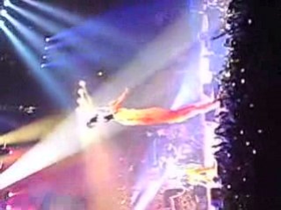 Arrivée sur scène PINK