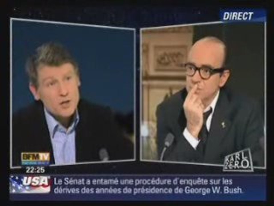 Vincent Peillon chez Karl Zéro (25/02/2009)