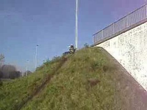 petit talus ratée....par alain