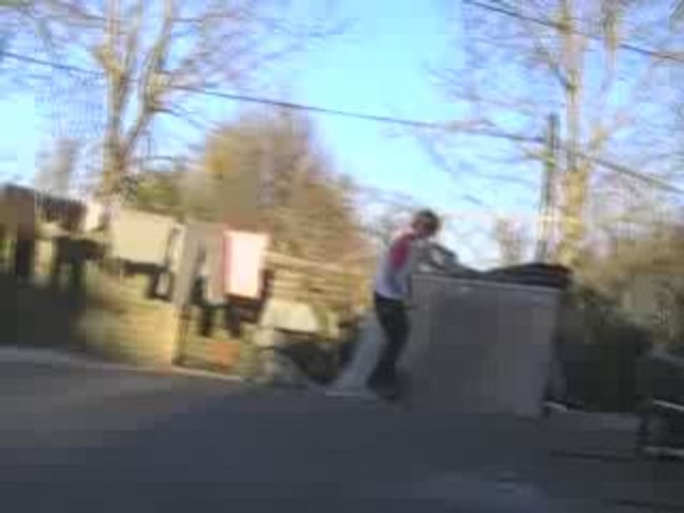 Fakie flip+tailgrind sortie hard shove-it