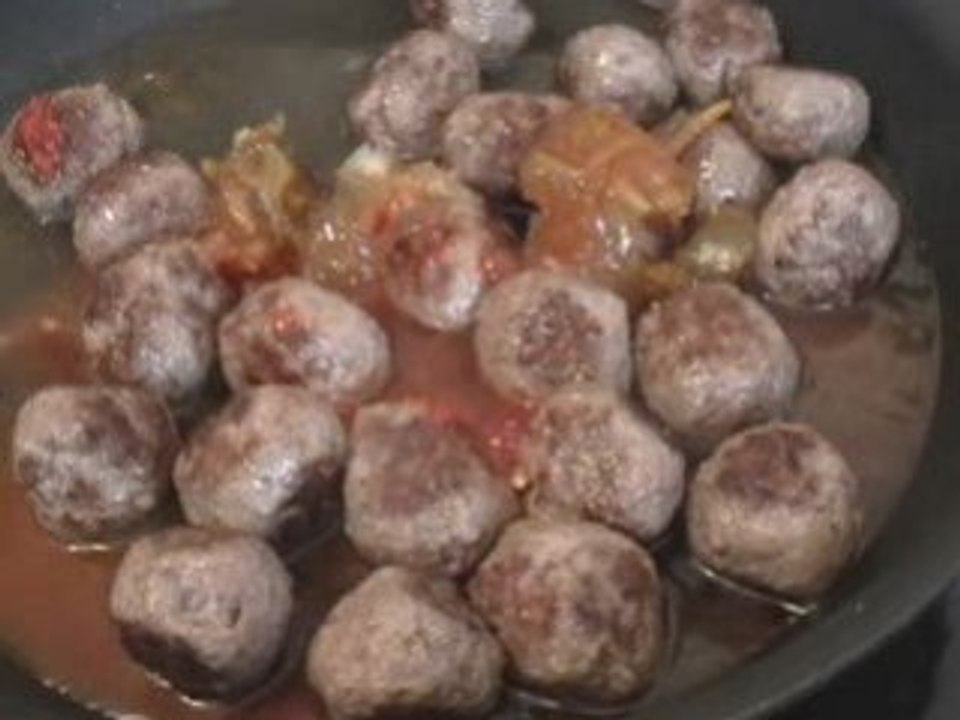 Spicy Orange Bison Balls