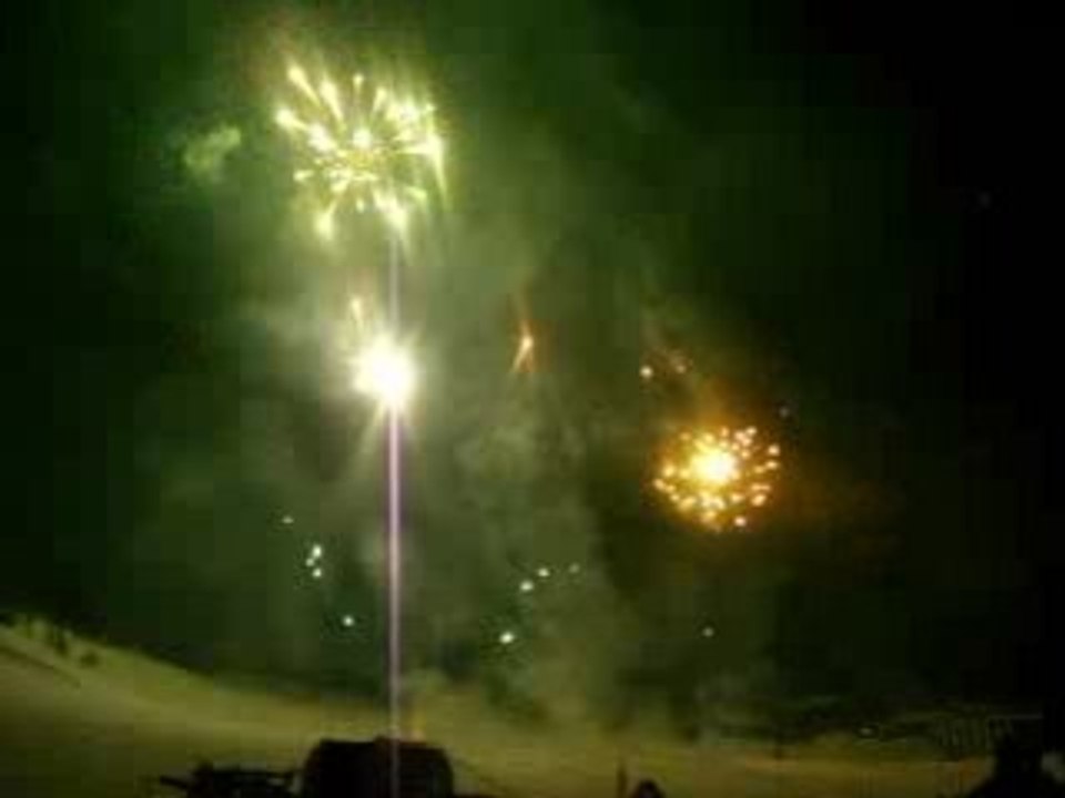 4ème Feu d'artifice - Montgenèvre - festival de pyrotechnie