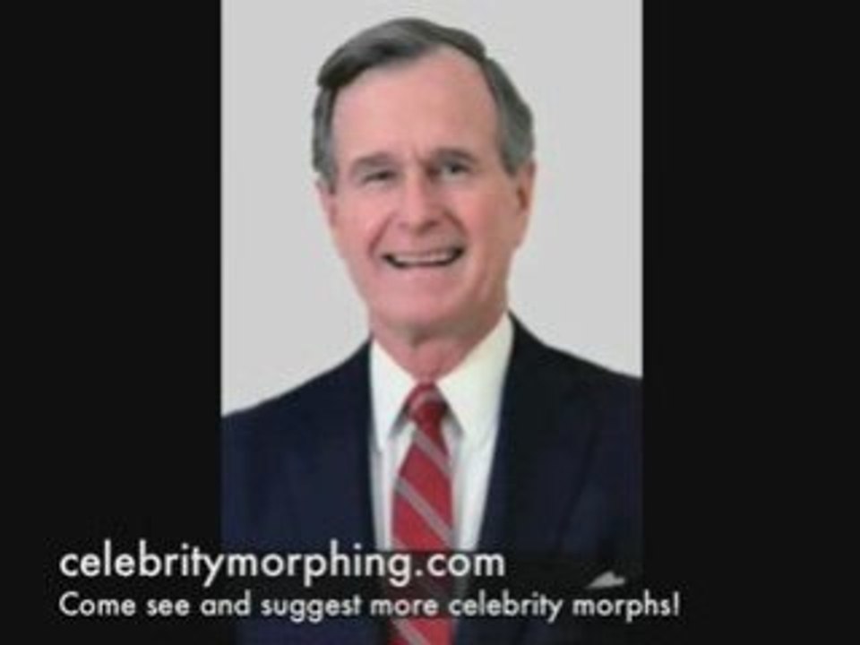 Ronald Reagan and George H. W. Bush Morphed