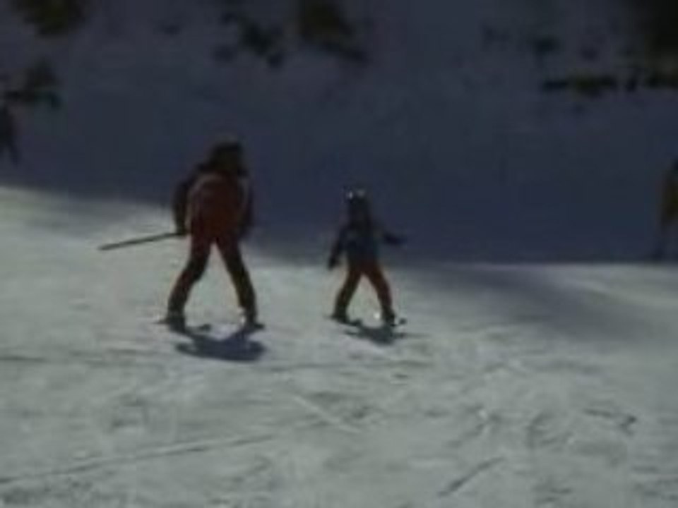 Louis en ski