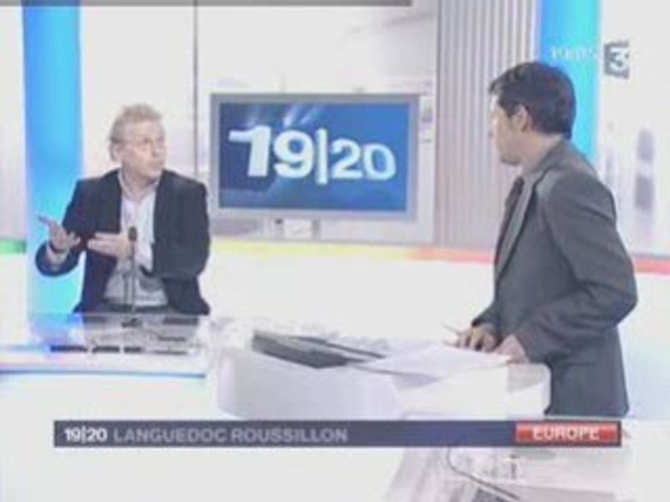 Daniel Cohn Bendit sur France 3 Sud