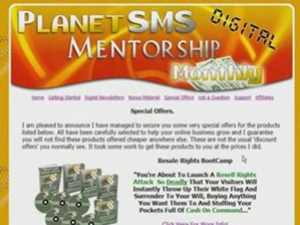John Thornhill's PlanetSMS Mentorship Monthly Inside Look!