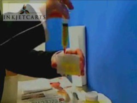 Initial Loading of Refillable Carts for Epson (via Gravity)