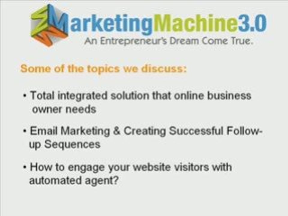 Free Webinar on Integrated Marketing Tools