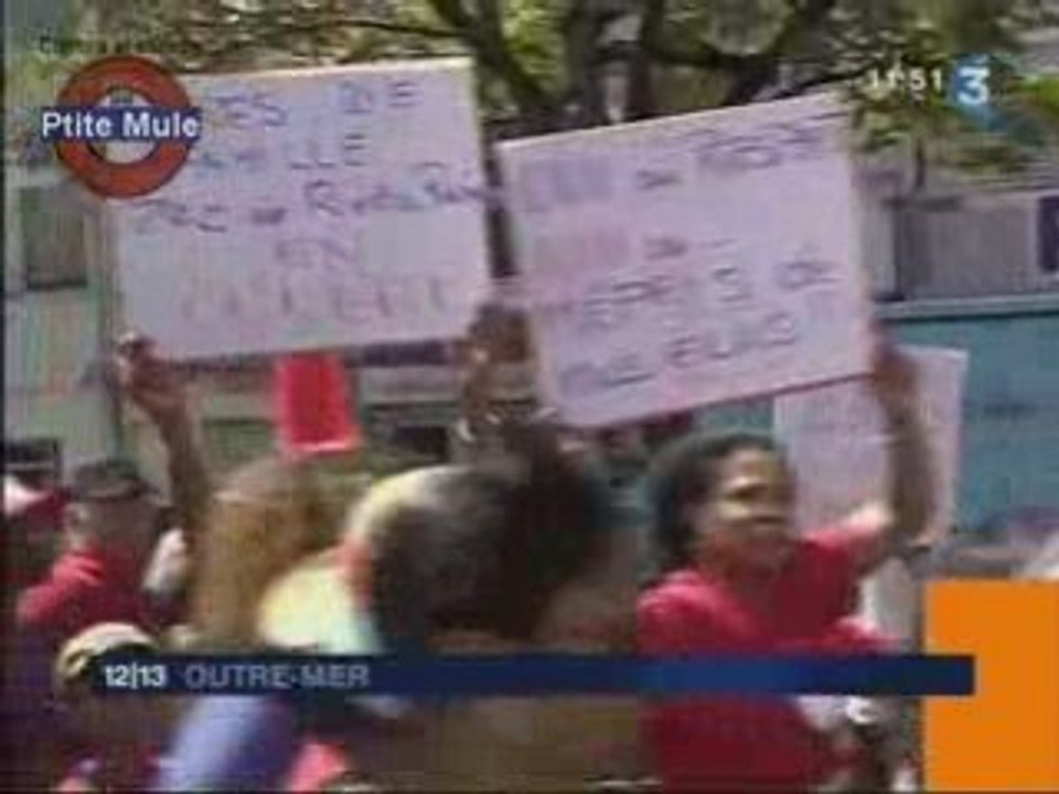 Les réactions en Guadeloupe