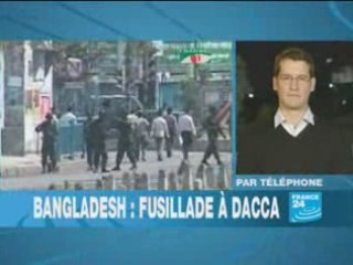 Bangladesh: fusillade à Dacca