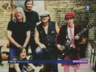 AC/DC à Bercy en concert [Zik] Fr3 260209