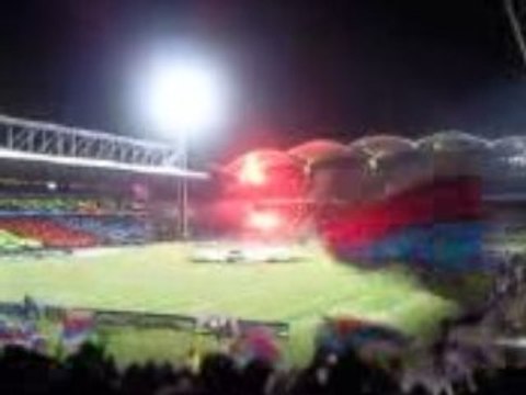 Lyon Barcelone entrée des équipes