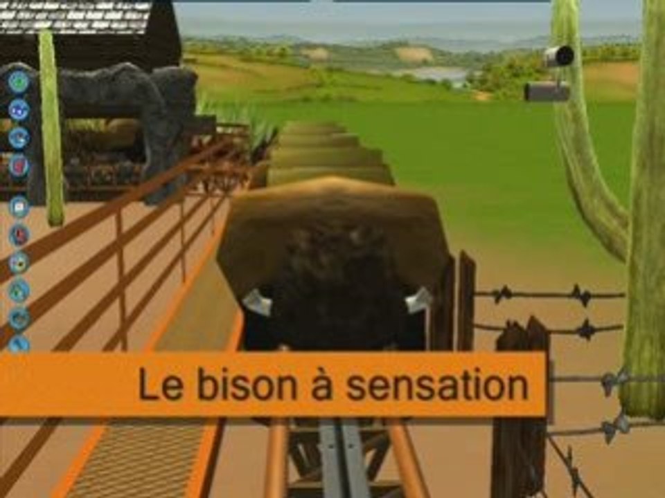 Le bison à sensations