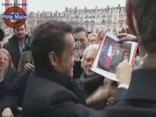 N. Sarkozy inaugure le salon de l'agriculture