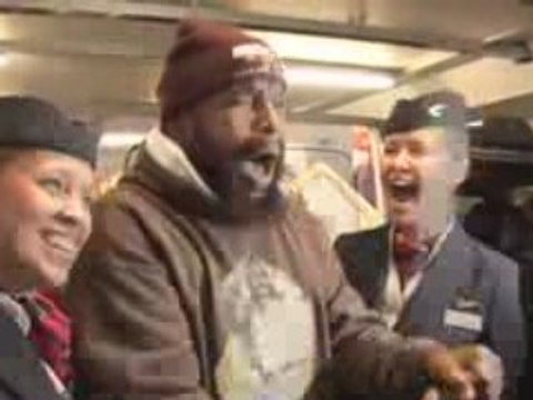 Mr. T arrives in the UK for the Snickers Get Some Nuts tour!