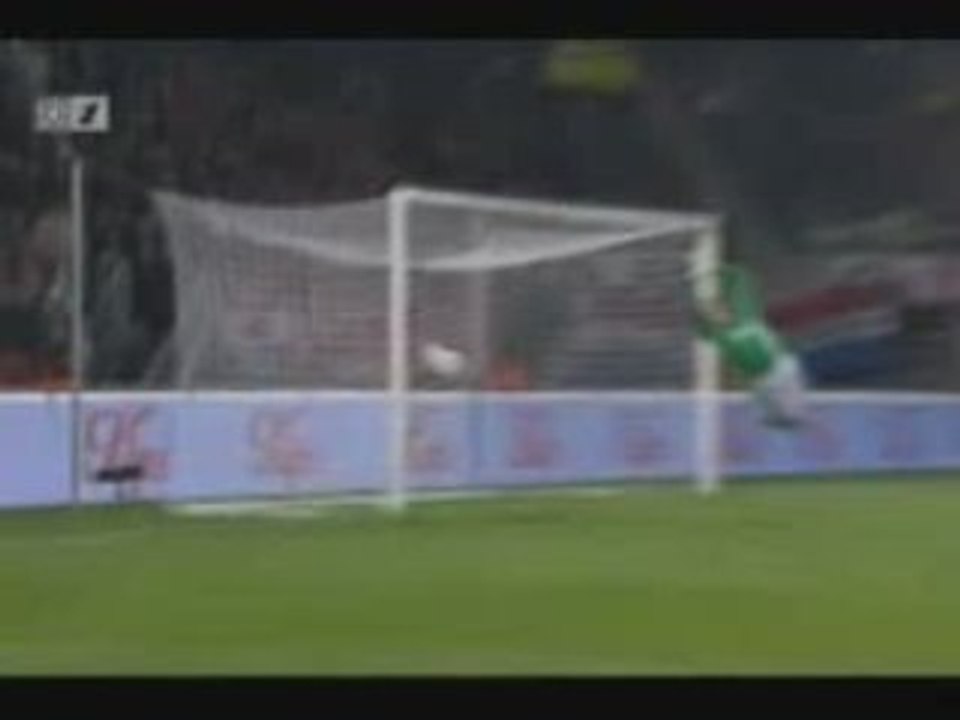 FC Twente - Marseille : But de Ben Arfa 25e min (26/02/09)