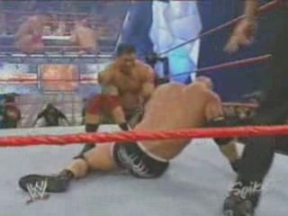 RAW 2003 Batista vs Goldberg