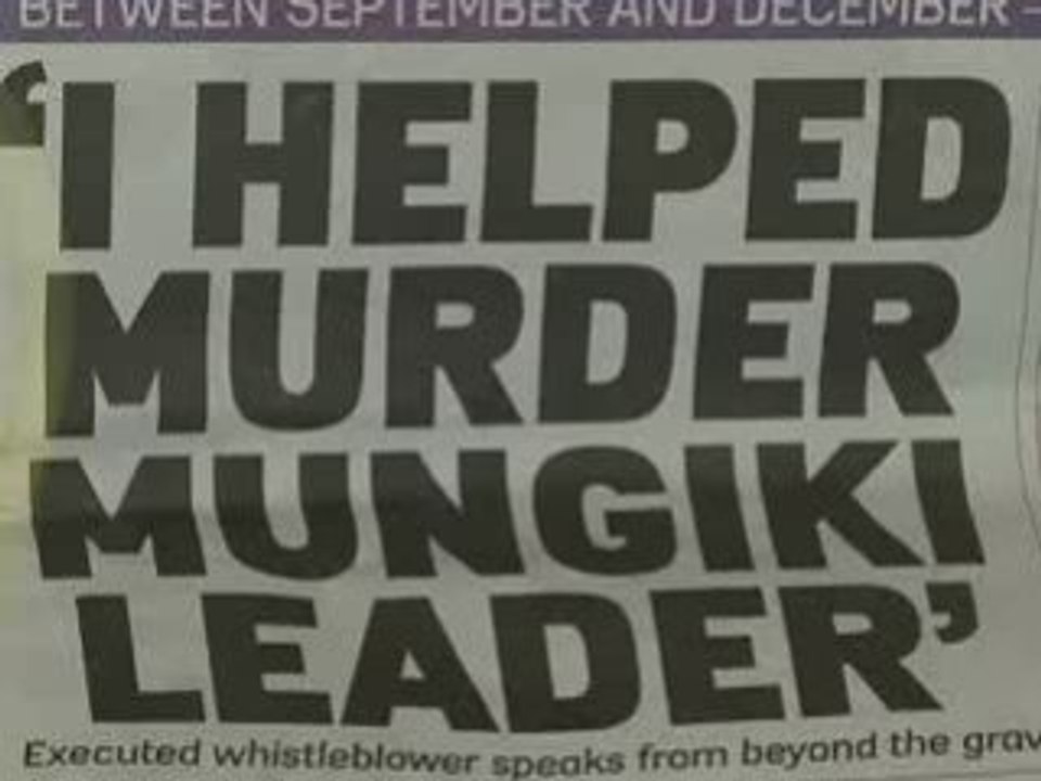 Kenya Police Killings