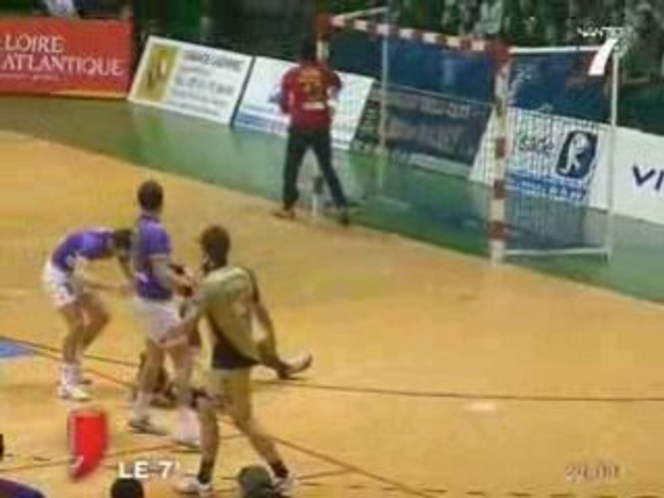 Handball : HBC Nantes - Chambéry (25-26)