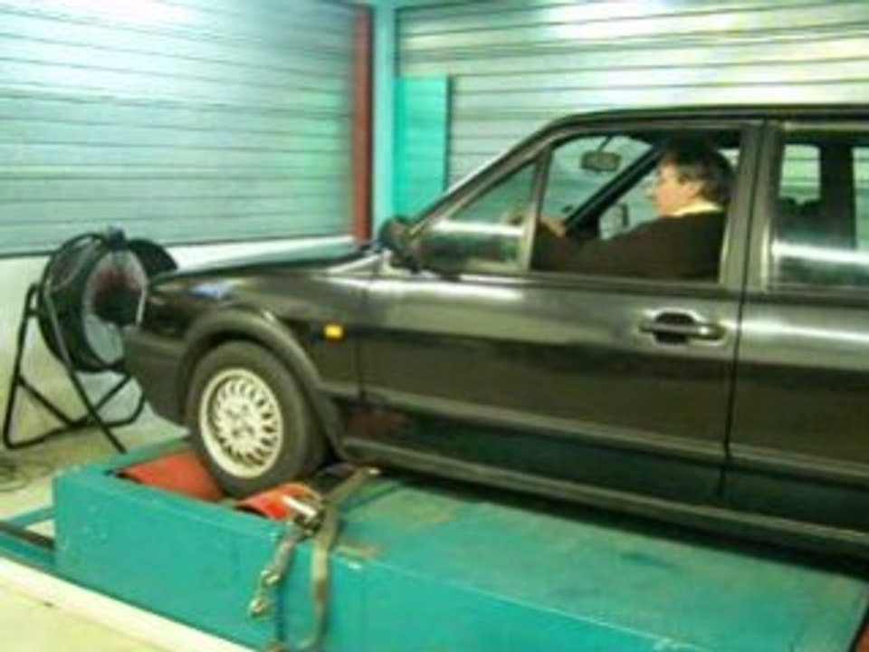 Passage au banc  Polo G40   26/02/09CTF Racing 116,7cv