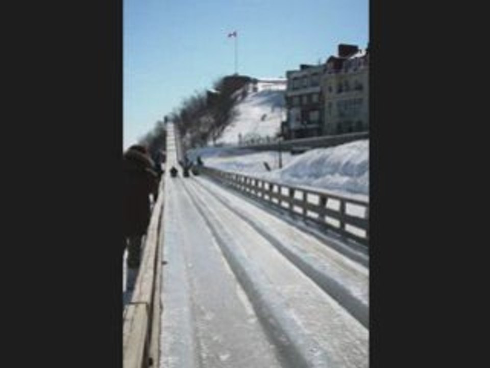 Glissade quebec