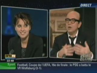 Najat Belkacem chez Karl Zéro (26/02/2009)