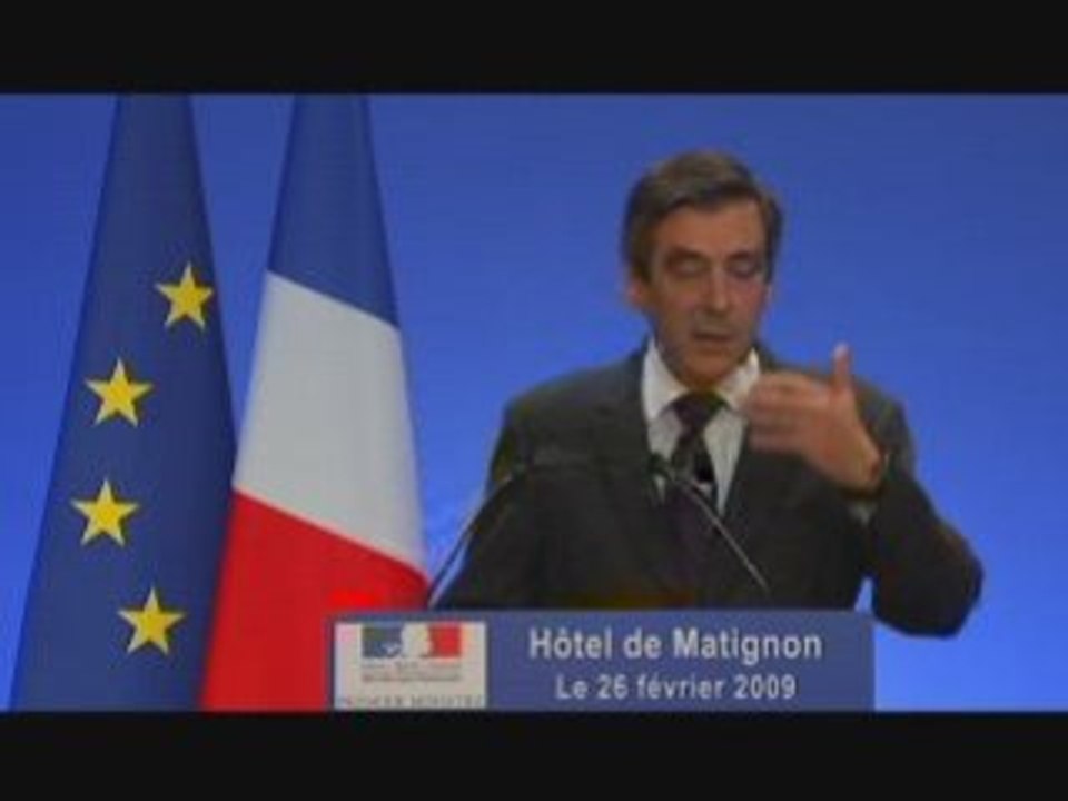 François Fillon Outre Mer 26 fev 09