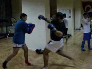 muay thai, pad training