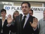 Nicolas Sarkozy à Ste julie