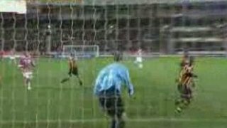 Hull v Sheffield United 2-1 - Billy Sharp Goal