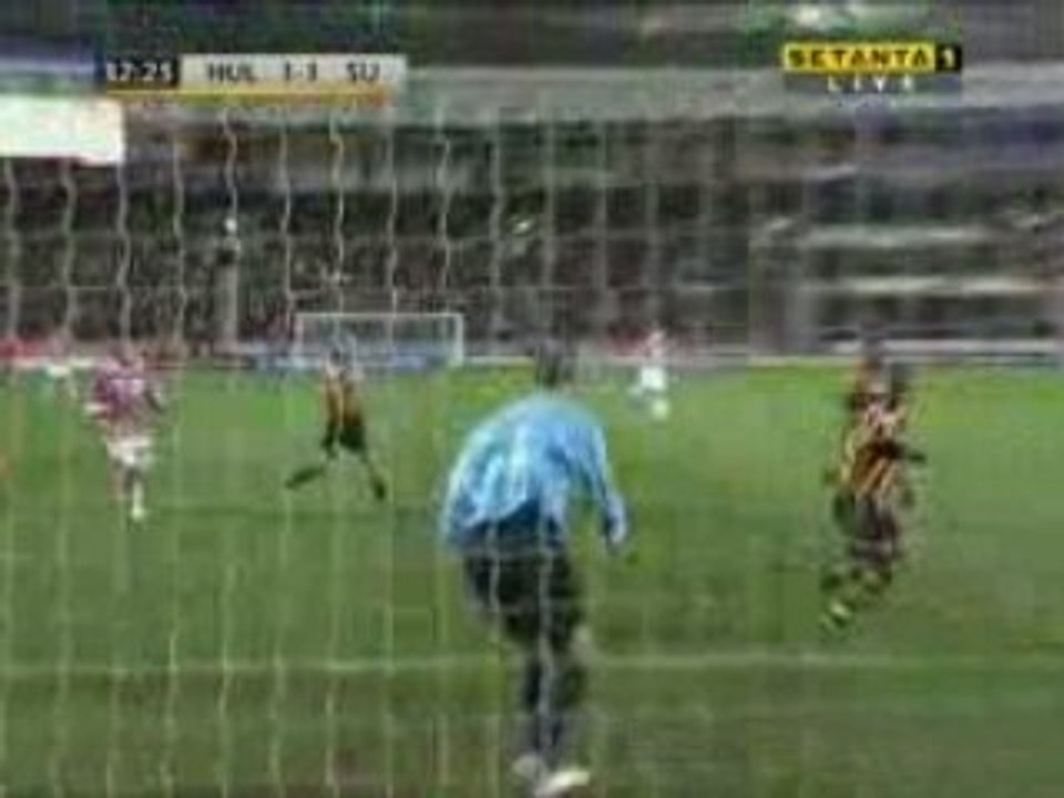 Hull v Sheffield United 2-1 - Billy Sharp Goal