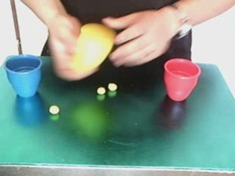 Gobelets et balles magiques