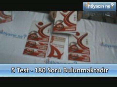 KPSS REHBERLİK - İHTİYAÇ YAYINCILIK - İHTİYACIN NE?