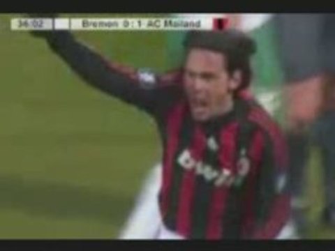 AC Milan vs Werder Bremen 2-2 26/02/09