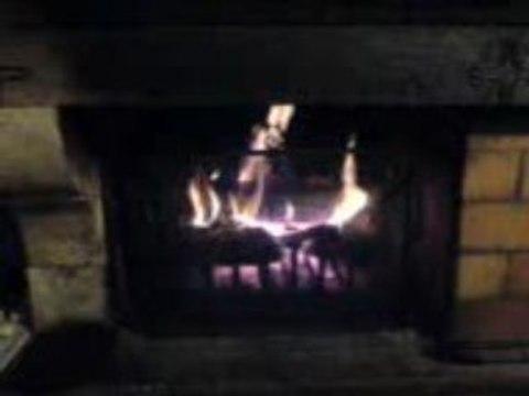 Feu de Cheminé chez tonton Gérard