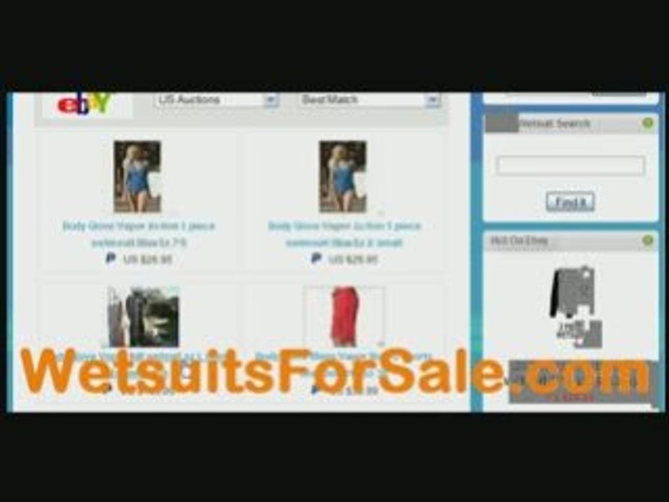 Wetsuits For Sale