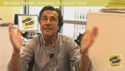 Nicolas Vanier, marcheur du Grand Nord