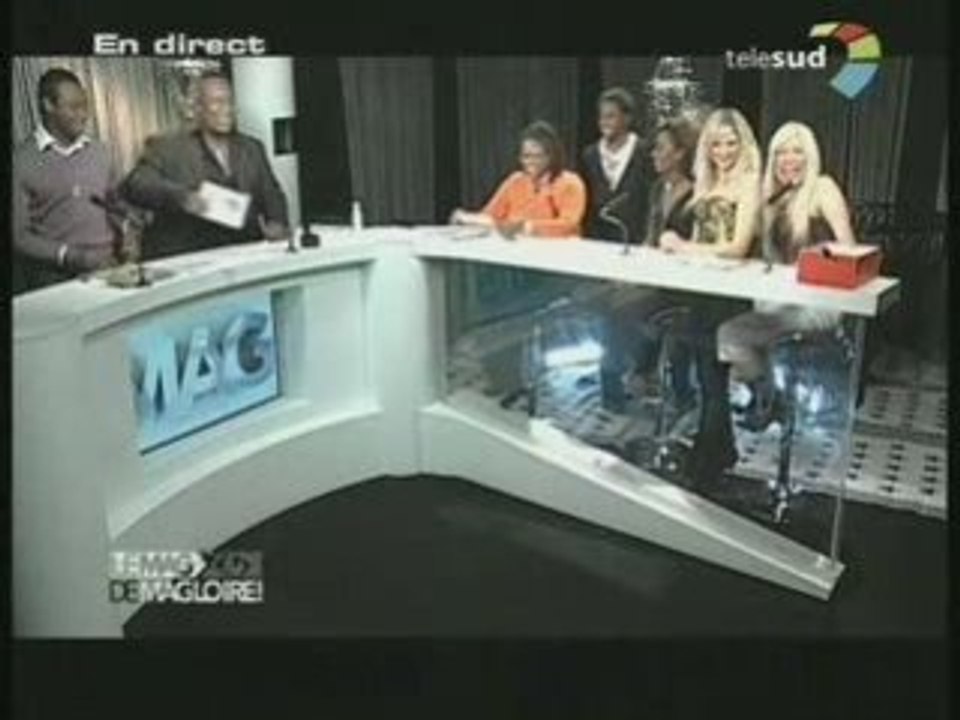 Shalya en Interview chez Magloire sur Sud TV 3e partie