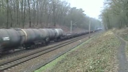 Leuke bonte trein Railion(DB Schenker) te Venlo, met 189-er