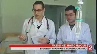 Faculté de Medecine de Cluj-Napoca : Etudiants français