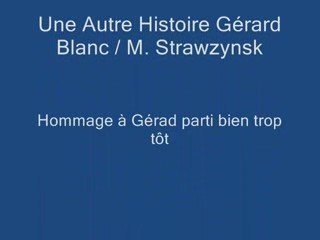 Hommage Gérard Blanc Piano Autre Histoire
