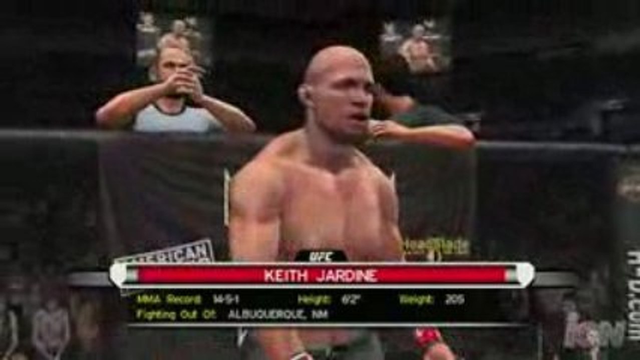 UFC 2009 Undisputed - Keith Jardine Gameplay Intro