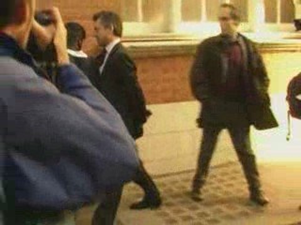 Politicians being attacked by protestors