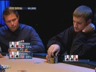 Poker EPT 3 Monte Carlo Peters plays well vs Beevers