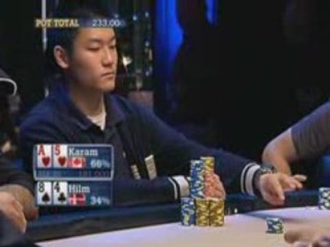 Poker EPT 3 Monte Carlo Karam moves all in pre flop