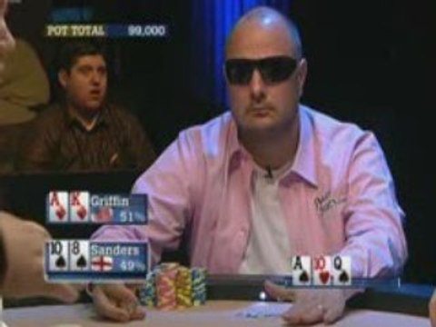 Poker EPT 3 Monte Carlo Griffin outplays Sanders