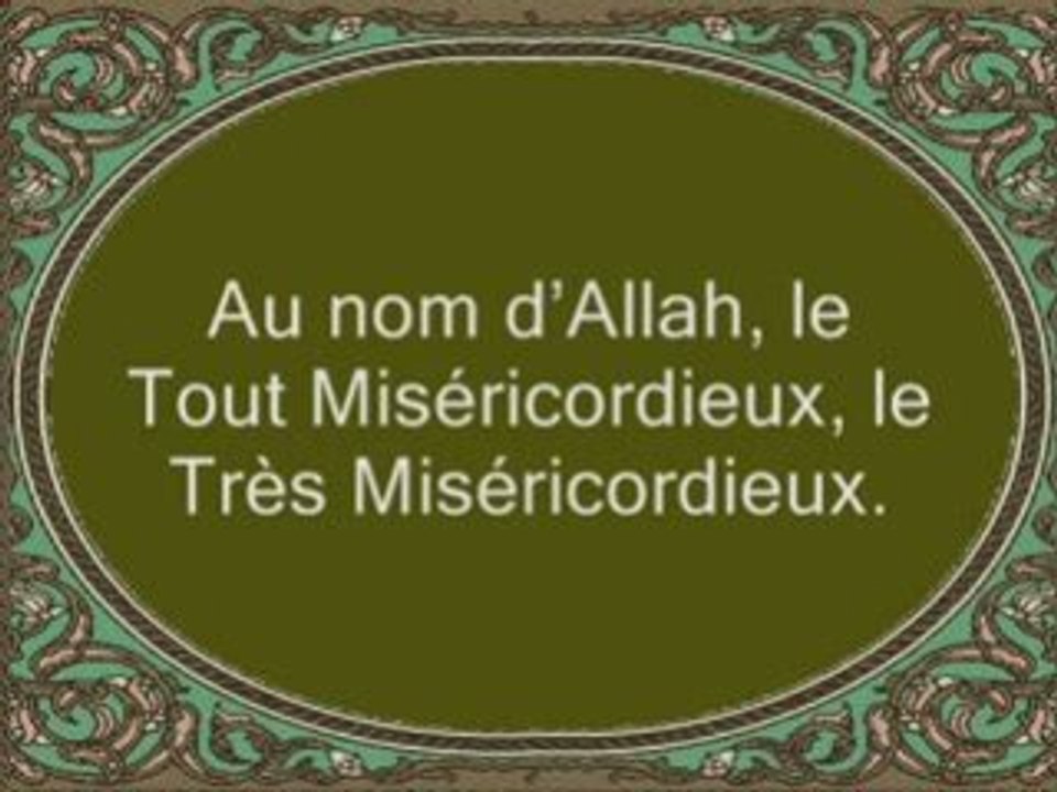 Coran sourate 037 les rangés ( As-Saffat ) medine 1/2 vostfr